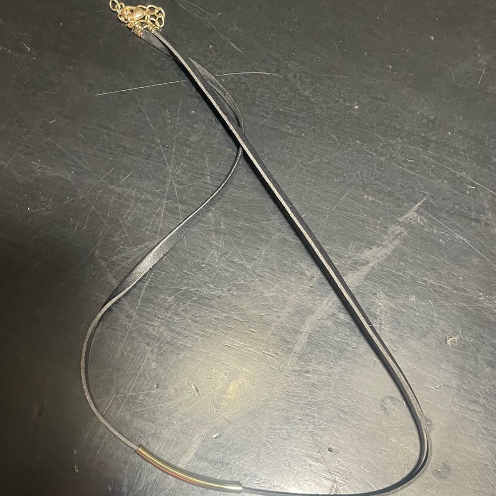 Younique Black and Gold Necklace
